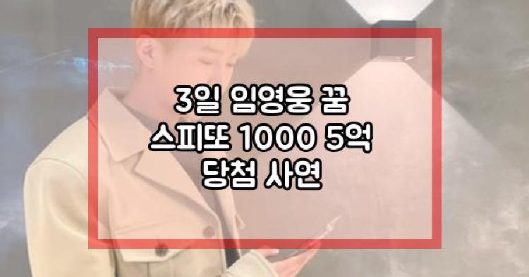 3일 임영웅 5억