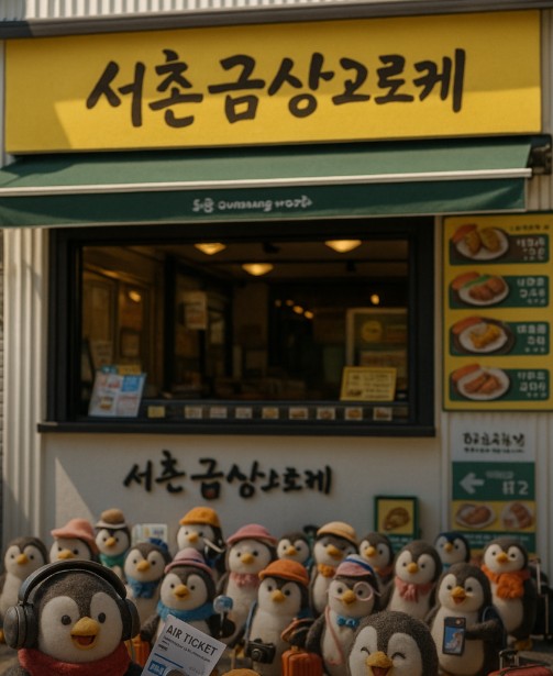 서범준 나혼산 서촌 금상 고로케
