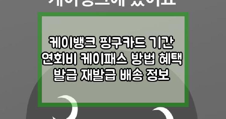 케이뱅크 핑구카드