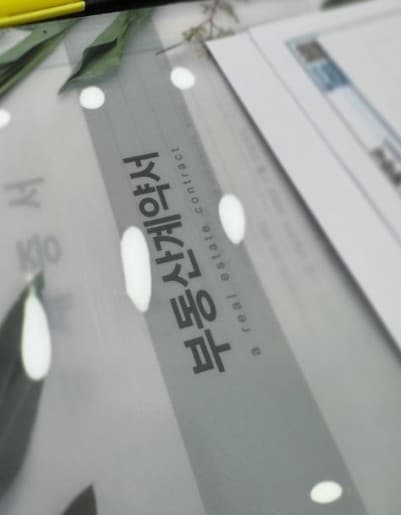 이민우 부동산 계약서 공개