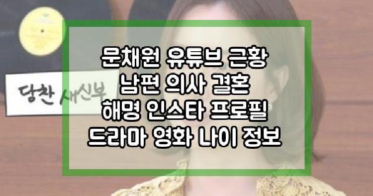 문채원 유튜브