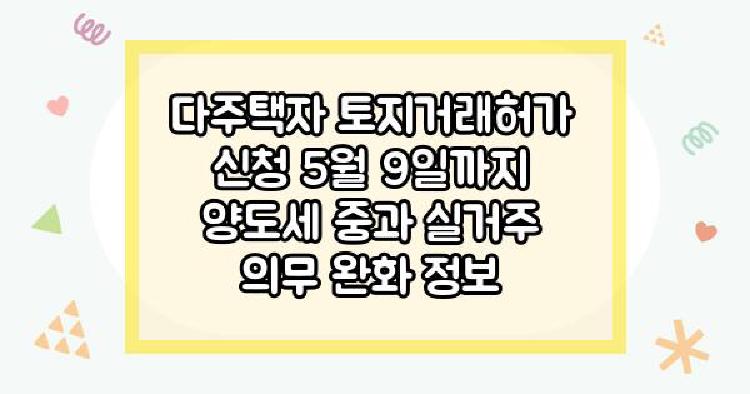 다주택자